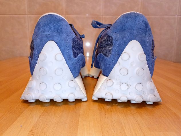 New Balance 327 Blue White Silver - Mod: WS327CH  - Pari al nuovo - Foto 6