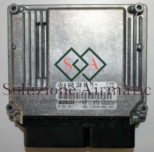 Mercedes Classe C W220 3.2 centralina motore A6481500779