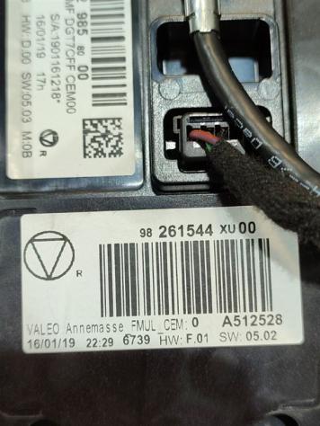 DISPLAY CITROEN C3 AirCross 9824298580 98261544XU 00 YH01 (17) - Foto 4
