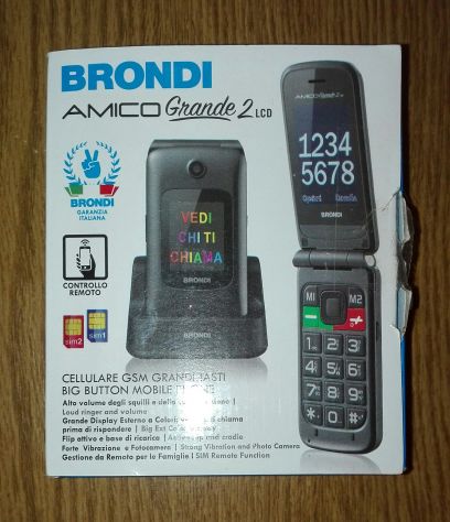 BRONDI AMICO Grande 2 Lcd Nuovo Scatola Originale.