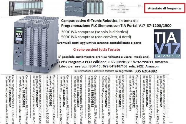 Aiuto per lezioni di PLC Siemens TIA PORTAL V21 retribuzione oraria - Foto 2