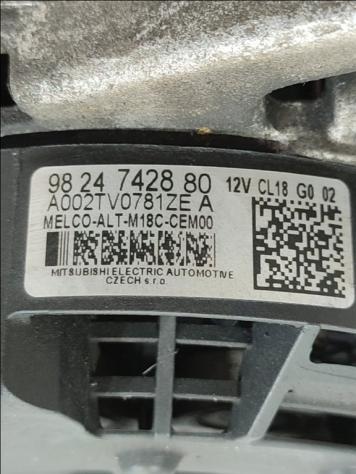 ALTERNATORE PEUGEOT Boxer 4° Serie 9824742880 4H03 diesel 2198 (11) - Foto 7