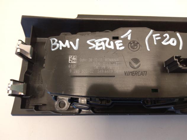 INTERRUTTORE COMANDO LUCI BMW Serie 1 F20 9265300-02 (1119) - Foto 3