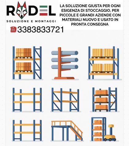 Scaffalatura industriale napoli - Foto 3