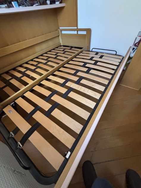 letto doppio estraibile completo di 2 materassi - Foto 3