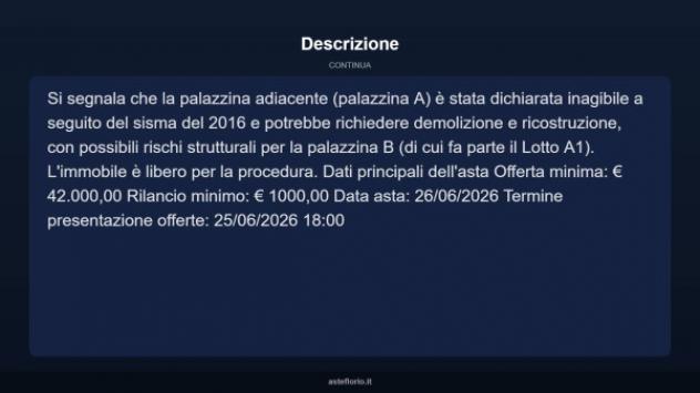 Immobile in asta di 66 m², box auto in vendita a Offida - Foto 10