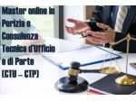 MASTER ONLINE IN PERIZIA TECNICA E CONSULENZA FORENSE