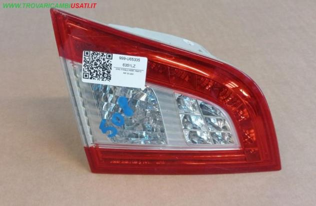 FANALE POST. PARTE INT. D. LED  Parti elettriche  Fanaleria  Fanali  Fanale post. sx. PEUGEOT - 508 - 01-01-2011 - 01-09-2014, PEUGEOT - 508 - 01