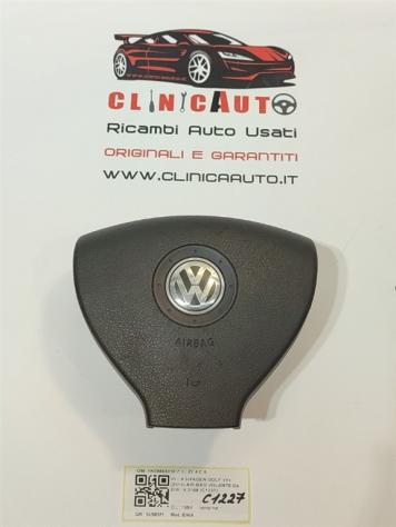 AIRBAG VOLANTE VOLKSWAGEN Golf 5 Berlina 1K0880201BZ BWA (0308)
