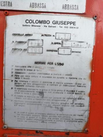 GASOLONE EFFEDI TS 22 CB CON CESTELLO ELEVABILE "COLOMBO" rif. 21283523 - Foto 8
