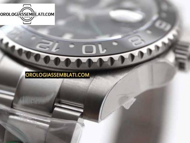 Rolex Replica GMT MASTER II 116710 LN 904L SS MIGLIOR EDIZIONE SUL BRACCIALE OYSTER 3186 - Foto 7
