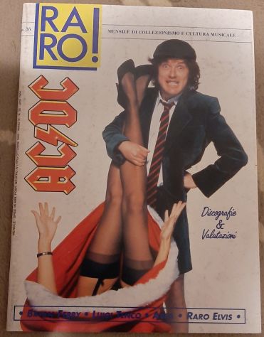 Rivista musicale "RARO!" - Annata Completa 1993 (11 numeri). BOWIE, AC/DC - Foto 4