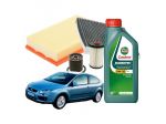 Kit tagliando filtri e olio Castrol 5w30 Focus II 1.8 tdci