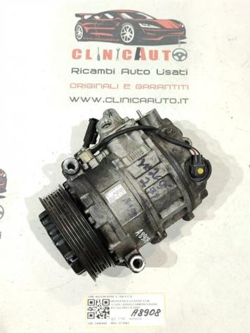 COMPRESSORE A/C MERCEDES CLK Cabrio W209 447220-9790 7SEU17C 05E11003 271942 benzina 1796 (03) - Foto 2