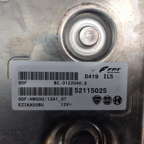 Centralina FIAT ducato mjd 9df hw000 52115025 / - Foto 4