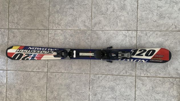 SCI SALOMON CROSSMAX 120 BAMBINO CON ATTACCHI - Foto 5