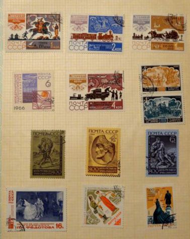 Folder francobolli CCCP 1968 RUSSIA - Foto 6