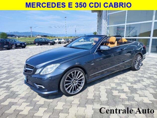 MERCEDES-BENZ E 350 CDI Cabrio BlueEFFICIENCY Avantgarde rif. 21257429