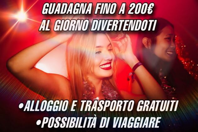 LAVORO NIGHT CLUB / LAP DANCE - Ragazza Immagine