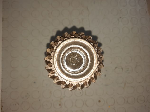 ALBERO PRESA CONTINUA FIAT 1100 E VARI MODELLI AUTO D'EPOCA 21 DENTI 10 CAVE - Foto 3