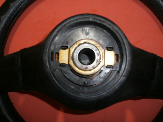 VOLANTE COMPLETO DI PULSANTE CLACSON FIAT CINQUECENTO ED SX SUITE SPORTING - Foto 3