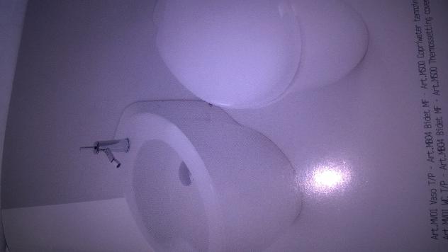 vaso bidet sanitari falerii ciottoli bianca ceram - Foto 4