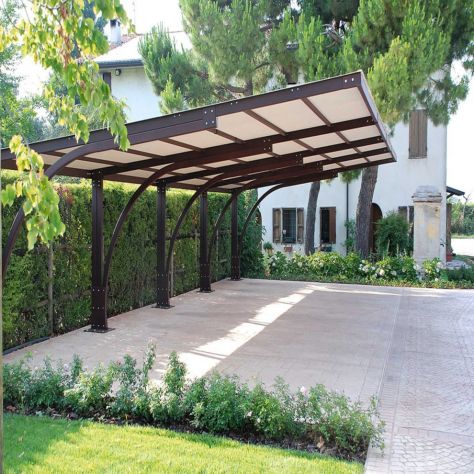 Pergola a scalzo su misura carport per auto moto camper contattaci - Foto 6