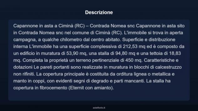 Immobile in asta di 212 m² in vendita a Ciminà - Foto 4