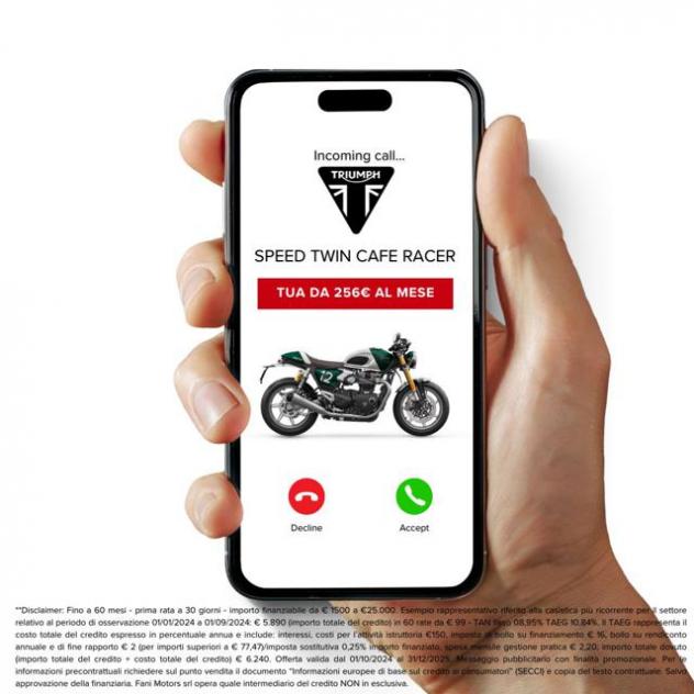 TRIUMPH Speed Twin CAFE RACER EDITION 2026 - Foto 3