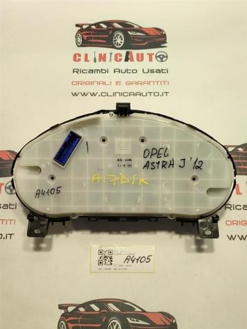 QUADRO STRUMENTI OPEL Astra J 2° Serie 13374901 A17DTR (11) - Foto 2