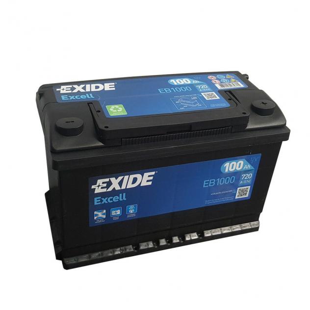 Batteria Auto Exide 100 Ah 720A 12V L4 PER MERCEDES FIAMM 95ah