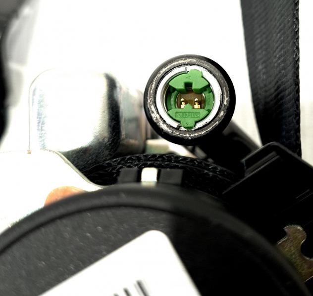 CINTURA DI SICUREZZA POSTERIORE DX CON PRETENSIONATORE VOLVO V40 Serie 31292072 (16) - Foto 2