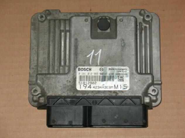 0281012963 ECU CENTRALINA FIAT CROMA 1.9 JTD 150CV 0281012963 51812902