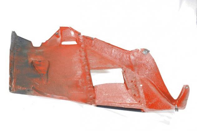 CARENATURA ANTERIORE SINISTRA CAGIVA MITO 125 1990 - 1991 800066319 800066325 LEFT SIDE FRONT FAIRING DA RIPARARE RIVERNICIARE CON MODIFICA - Foto 3
