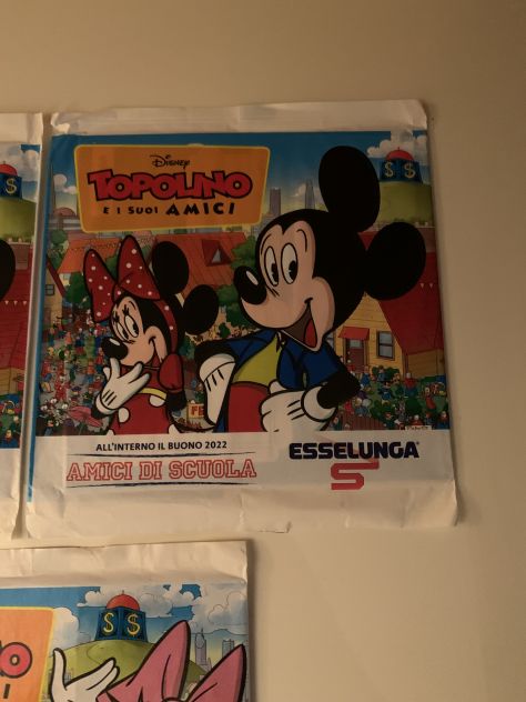 5 CONFEZIONI NUOVE E SIGILLATE DELLA COLLEZIONE:”TOPOLINO E I SUOI AMICI DISNEY” - Foto 8