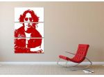 Quadro John Lennon dipinto The Beatles