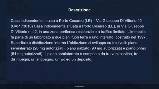 Immobile in asta di 273 m² con più di 5 locali e box auto in vendita a Porto Cesareo - Foto 8