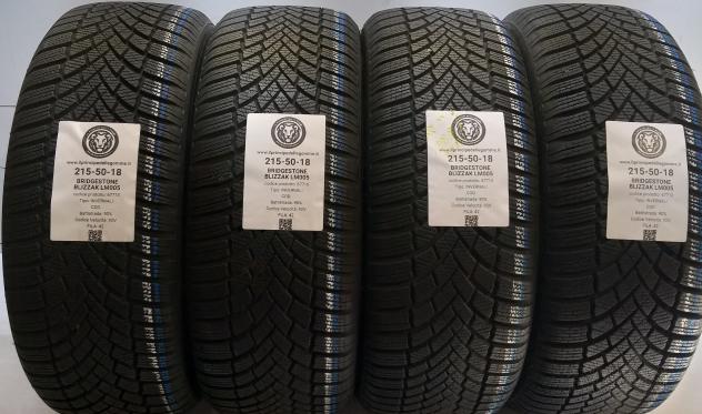 4 GOMME 215 50 18 BRIDGESTONE A67710