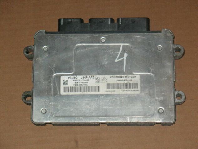 9665666980 ECU CITROEN PEUGEOT VALEO J34P-AAE SW 9665666980 HW 9655883280