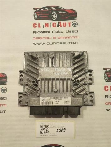 CENTRALINA MOTORE FORD Fiesta 6° Serie 8V21-12A650-EB F6JB/D diesel 1399 (0817)