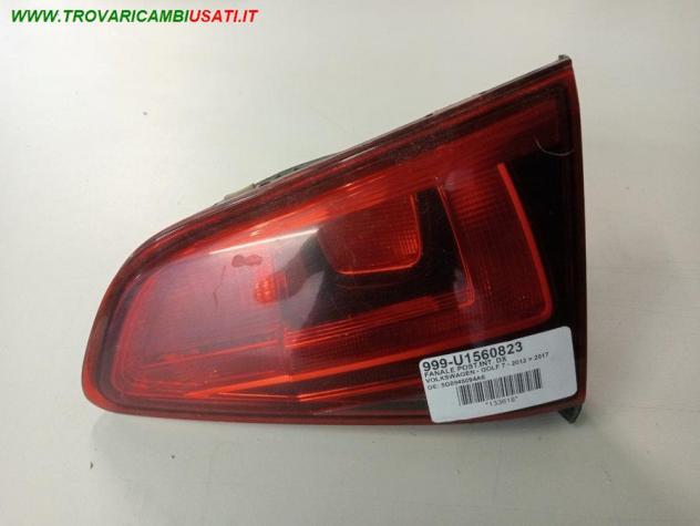 FANALE POST.INT. DX 999-U1560823 Parti elettriche Fanaleria Fanali Fanale int. post. d VOLKSWAGEN - GOLF 7 - 2012 2017