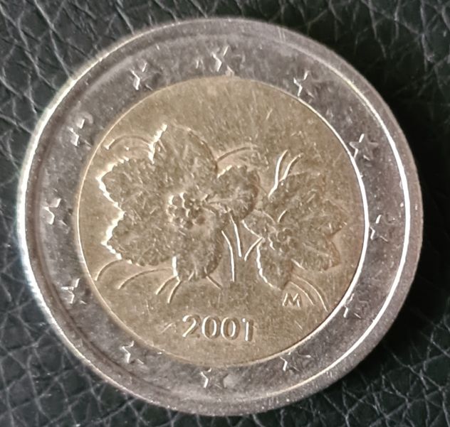 Moneta 2 Euro Finlandia 2001