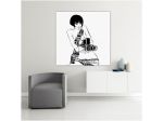 Quadro Valentina Crepax dipinto a mano pop art
