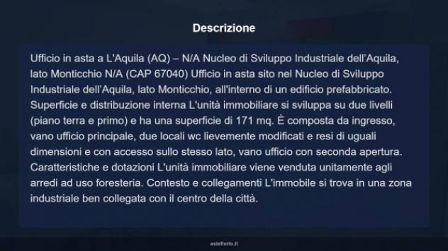 Immobile in asta di 171 m² con più di 5 locali in vendita a L'Aquila - Foto 6