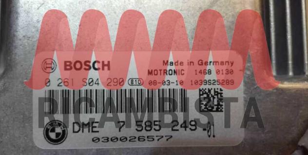 0261S04290 BMW X1 E84 centralina motore Bosch