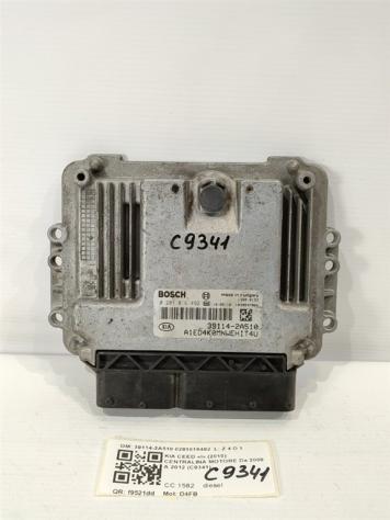 CENTRALINA MOTORE KIA Cee'd 1° Serie 39114-2A510 0281016492 D4FB diesel 1582 (0612)