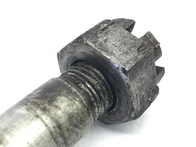 KAWASAKI GPZ A1 A2 550 PERNO ASSE RUOTA POSTERIORE Ø: 17 MM 1984 1985 ZX550A - Foto 8