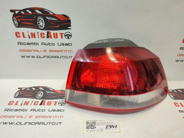 STOP FANALE POSTERIORE A LED DESTRO VOLKSWAGEN Golf 6 Berlina 5K0945096F CAX (0812)