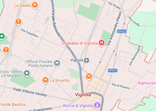Vignola con due camere e mansarda