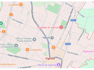 Vignola con due camere e mansarda